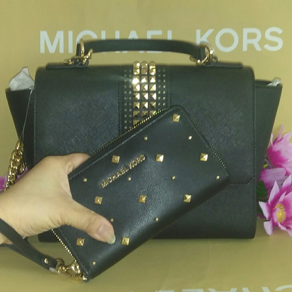NWT Michael kors purse bag crossbody w/ wallet set - Picture 2 of 8